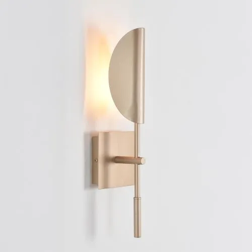 Бра LUMION  8399/1W FOLIO текстиль/золото  фото 3