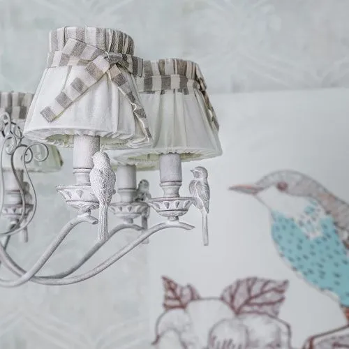 Подвесная люстра Maytoni Bird ARM013-06-W  фото 4